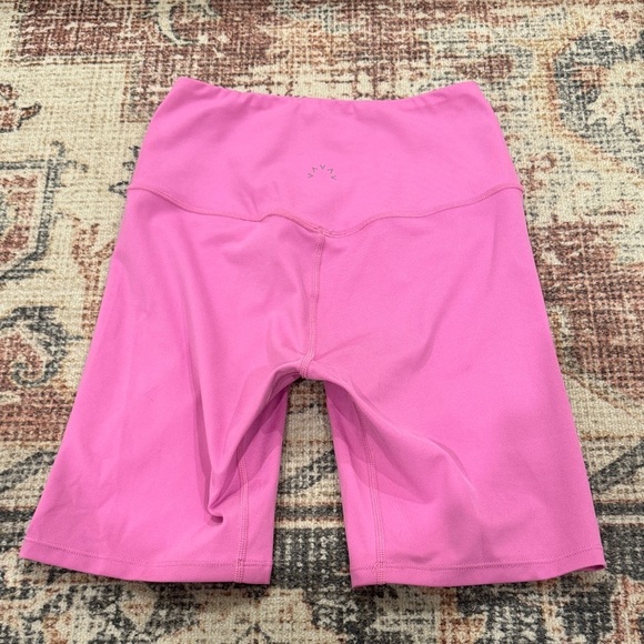 Varley Lets Move High Rise Athletic Biker Shorts, 7 inch, Super Pink, Size XS - Picture 2 of 5